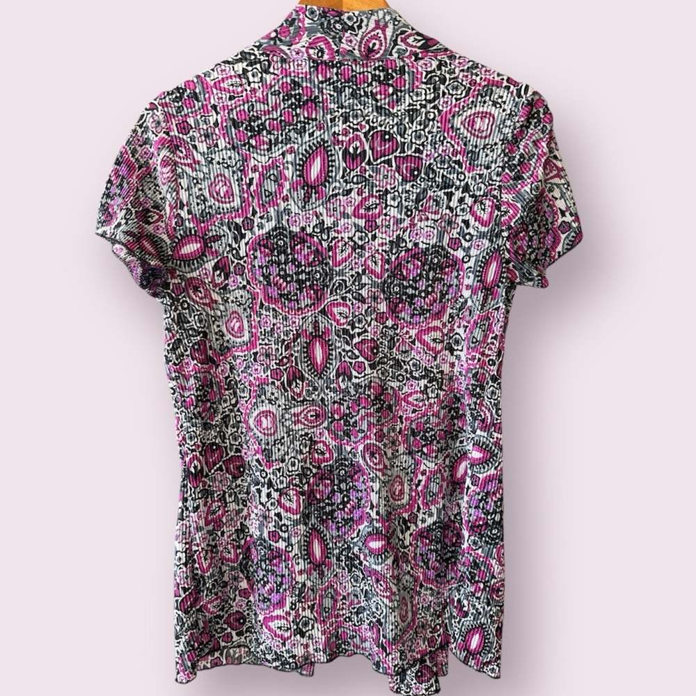 Notations Paisley Print Top - Picture 3 of 3